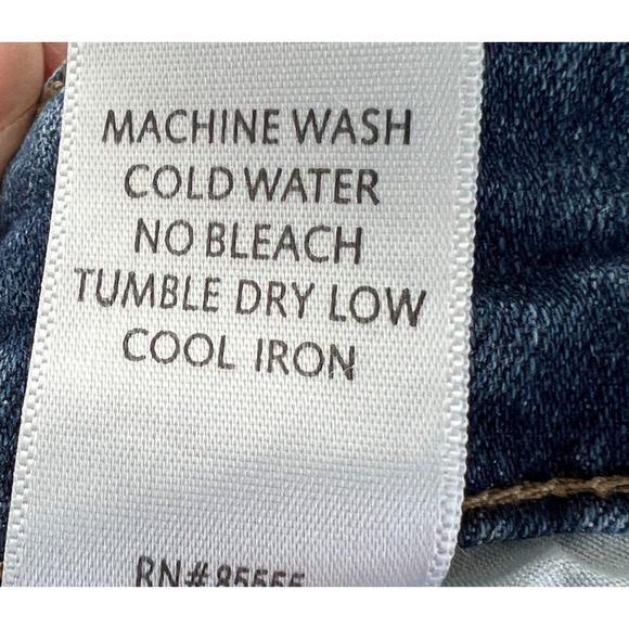 Pistola Skinny Jeans Distressed High Waisted Plus Size 16W - Picture 11 of 13